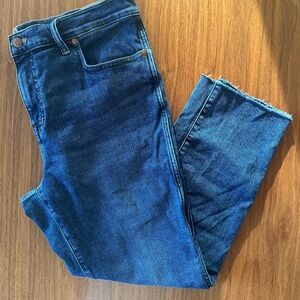 Madewell Mid-rise Stovepipe Jean- size 32